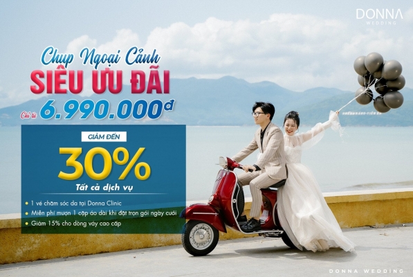 Thiết kế banner chuyên nghiệp cho lĩnh vực  studio  Wedding - Donna wedding 