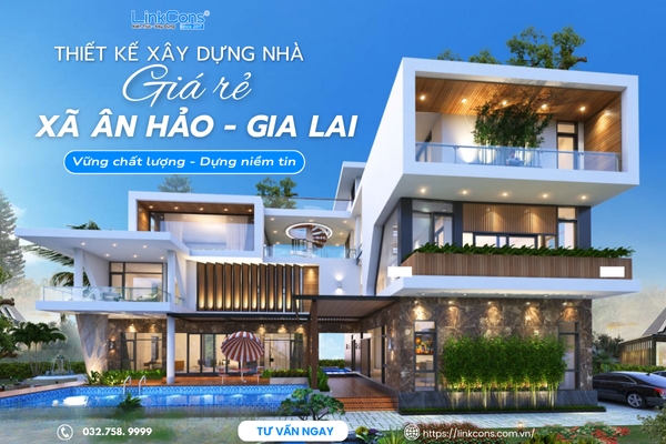 Thiết kế banner chuyên nghiệp, cho lĩnh vực thiết kế xây dựng - Công Ty Kiến Trúc Xây Dựng Linkcons