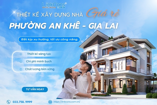 Thiết kế banner chuyên nghiệp, cho lĩnh vực thiết kế xây dựng - Công Ty Kiến Trúc Xây Dựng Linkcons
