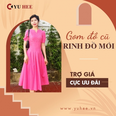 Thiết kế banner chuyên nghiệp cho lĩnh vực thời trang nữ - Thương hiệu thời trang Yu hee