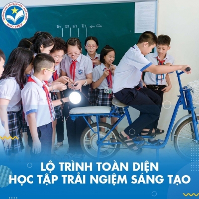 Thiết kế Banner chuyên nghiệp cho lĩnh vực trường học - Trường TH, THCS & THPT Sao Việt