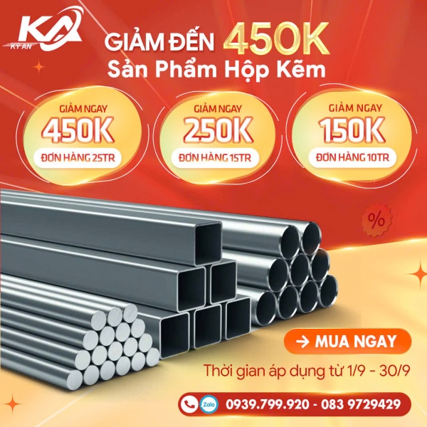 Thiết kế banner chuyên nghiệp cho lĩnh vực vật liệu xây dựng - Công ty TNHH Kỷ An
