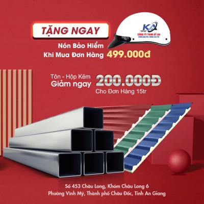 Thiết kế Banner chuyên nghiệp cho lĩnh vực vật liệu xây dựng, nội thất - Công Ty Tnhh Kỷ An