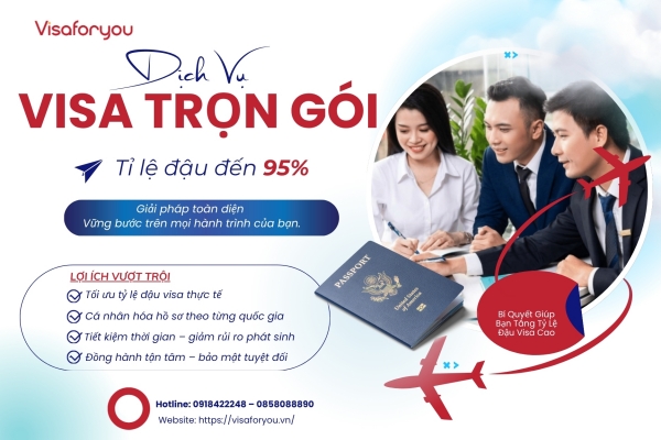 Thiết kế banner chuyên nghiệp, cho lĩnh vực visa - Visaforyou