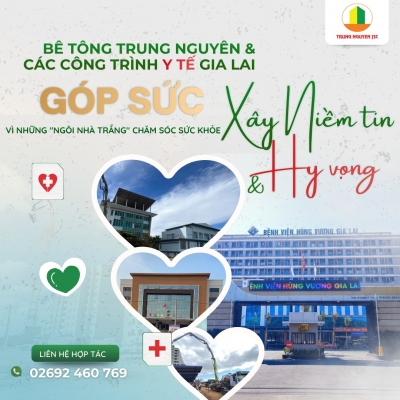 Thiết kế banner chuyên nghiệp cho lĩnh vực xây dựng- Bê Tông Trung Nguyên