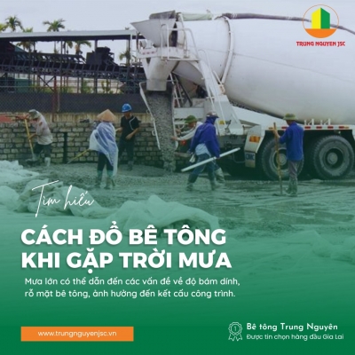 Thiết kế banner chuyên nghiệp cho lĩnh vực xây dựng- Bê Tông Trung Nguyên