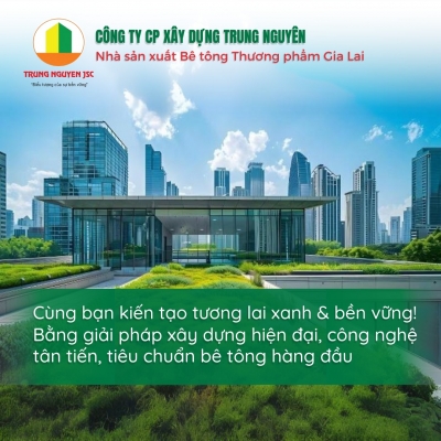 Thiết kế banner chuyên nghiệp cho lĩnh vực xây dựng- Bê Tông Trung Nguyên