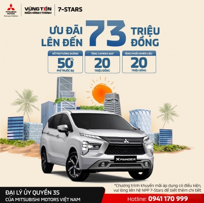Thiết kế banner chuyên nghiệp cho lĩnh vực xe ô tô - Mitsubishi Quảng Ngãi