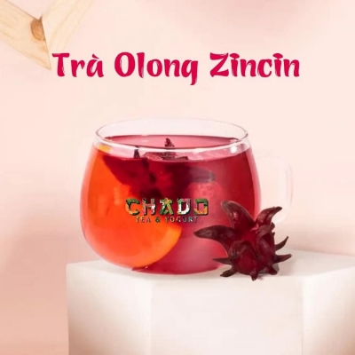 Thiết kế banner chuyên nghiệp cho Trà  Olong Zincin