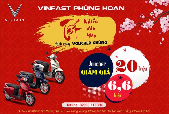Thiết kế banner chuyên nghiệp cho xe máy điện  Phùng Hoan