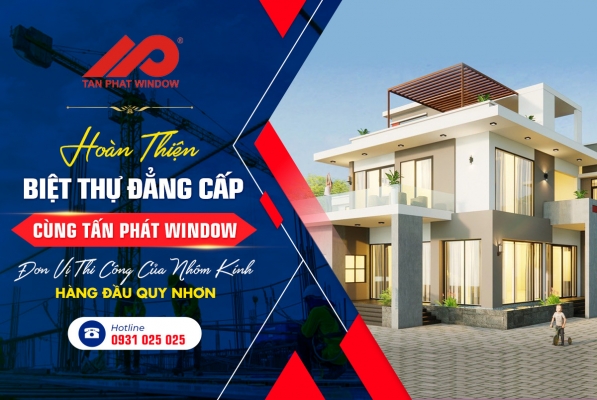 Thiết kế banner chuyên nghiệp lĩnh vực thi công các loại cửa - Công ty Cổ Phần Tấn Phát Window