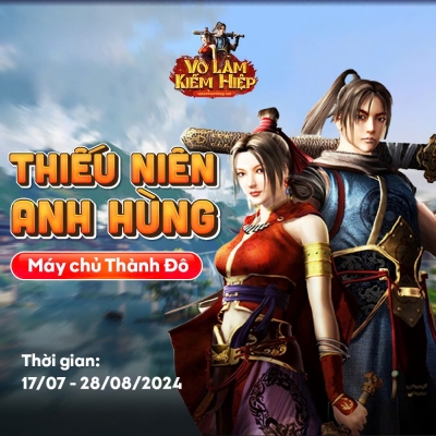 Thiết kế Banner chuyên nghiệp, uy tín, chất lượng cho lĩnh vực game- Võ Lâm Kiếm Hiệp 