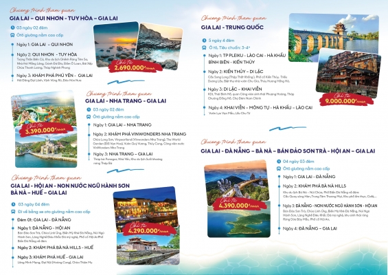 Thiết kế catalog chuyên nghiệp cho lĩnh vực du lịch- Việt Hoa Travel