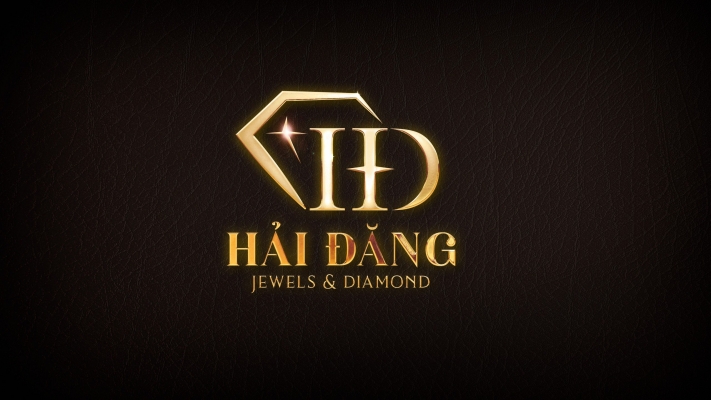 Thiết kế logo chuyên nghiệp cho thương hiệu kim cương -  Hải Đăng jewels & diamond