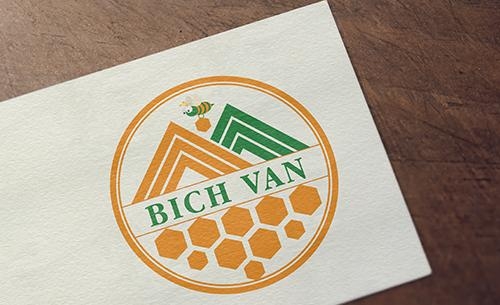 Thiết kế logo công ty mật ong Bích Vân