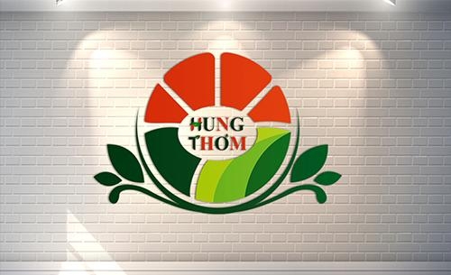 Thiết kế logo công ty nông nghiệp Hùng Thơm